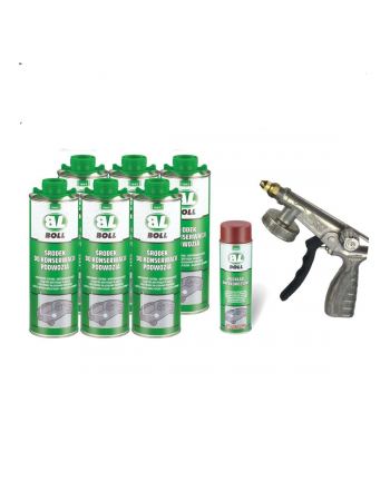 6 X 1L Underseal Black...