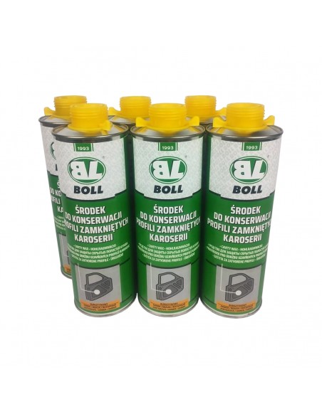 CAVITY WAX OIL 6 x 1L Rust...