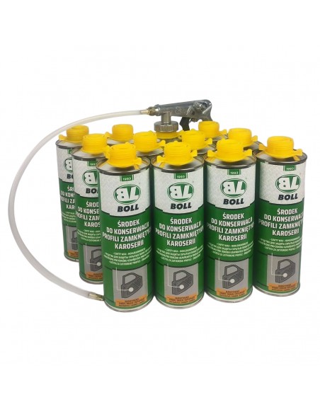CAVITY WAX 12 Units + GUN...