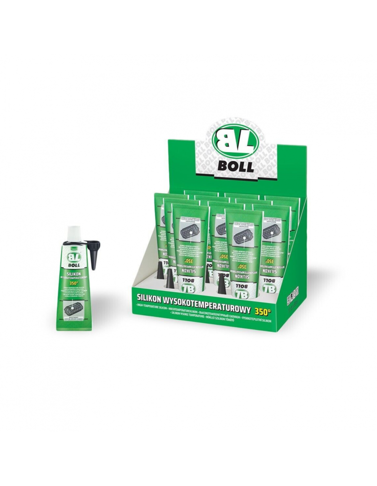 BOLL SILICONE RESISTANT TO HIGH TEMPERATURES 11 Display Set/80ML BLACK