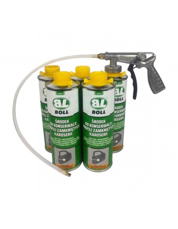 Cavity Wax BOLL 1L x5 AMBER...