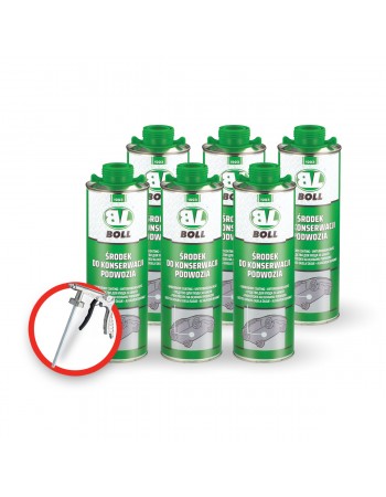 6x Underseal BOLL 1L black...