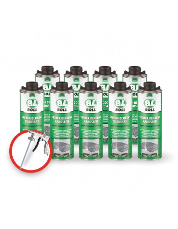 9 x Anti-Gravel Boll Black...