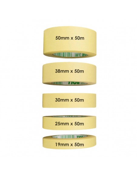 MASKING TAPE BOLL 80°C...