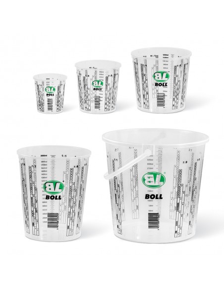 Plastic Paint MIXING CUPS...