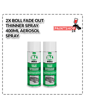 2x BOLL Fade Out Thinner...