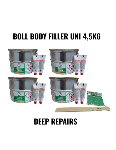 BOLL 4 x BODY FILLER-4.5kg...