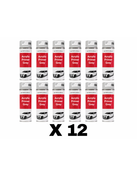 12 x Acrylic Primer Spray...