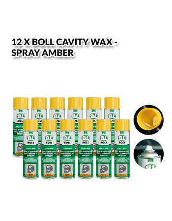 AMBER CAVITY WAX 12 x 500ml...