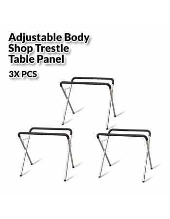 3x Body Shop Trestle Table...