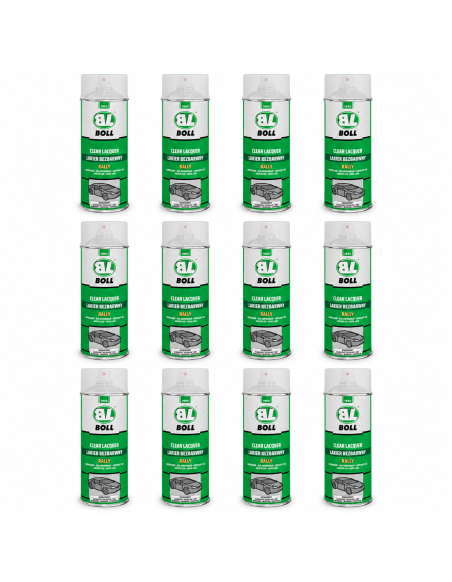 12x BOLL Clear Coat Lacquer...